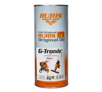 RURIS Huile 1l G-Tronic : Lubrification haute performance anti-usure pour engrenages et boîtes de vitesse, idéale pour charges lourdes.