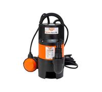 RURIS POWER FOR NATURE Aqua 9 - Pompe Submersible D’évacuation pour Eaux Usées Chargés 750W, Débit 12,5m³/h, Hauteur de Refoulement 8m, Avec Flotteur, Câble 10m, particules de Ø 3,5 mm