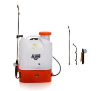 RURIS Power for Nature Pulvérisateur Électrique RS 1800, Réservoir 18L, Batterie 12V 8Ah, Lance Télescopique en Métal, Autonomie 4h, Pression 0,2-0,4 MPa, Harnais Ergonomique