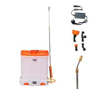 RURIS Pulvérisateur Électrique RSE 1900S - Réservoir 18L, Batterie 12V 8Ah, Lance Télescopique Métallique, Pression 6 Bars, Fonction de Mélange Automatique, Accessoires Multiples