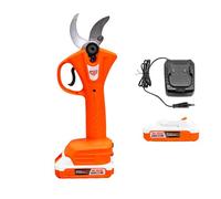 RURIS Sécateur Électrique Sans Fil RMX370 Brushless 20V 2Ah Li-Ion, coupe branches Ø 37 mm, 2x Batteries et chargeur inclus