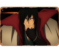 Rurouni Kenshin, Seijuro Hiko Anime Poster Décoration murale rétro en métal 20,3 x 30,5 cm