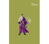 Rurouni Kenshin Wandering Samurai Manga Notebook: Notes Cornell, 110 Pages, Large (7 X 10 Inches).