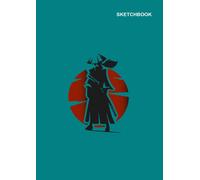 Rurouni Kenshin Wandering Samurai Sketchbook For Girls And Boys: Blank Pages, 110 Pages, A4 (8.27 X 11.69 Inches), Himura Kenshin Rurouni Kenshin Wandering Samurai Cartoon Blue Notebook Cover.