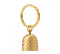 Rurunklee Cloches décoratives pour la décoration, petites cloches en métal, décorations de porte-clés rétro, multi-usages pour mur et jardin, cloches mignonnes avec son clair pour
