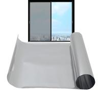 Rurunklee Film de fenêtre - Bloque la chaleur - Jetable - Film miroir polyvalent - Régulateur de chaleur - Film teinté pour fenêtre à la maison - Résistant à la chaleur