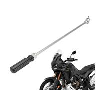 Rurunklee Outil de réglage du carburateur, outil de réglage de la vis pilote,Tournevis Pilote Vis Outils Moto | Pièces de rechange métalliques à tête coudée à 90 ° pour vis de mélange, motos