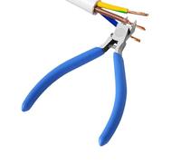 Rurunklee Pince modèle à un tranchant, pince coupante de fil | Pince ultra fine à un tranchant | Pince pour fabrication de modèles de polissage fin pour modèles de voitures, avions, hauts et de