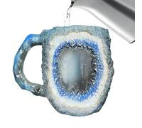 Rurunklee Tasse à café minérale - Tasse à café portable de 300 ml, grand calibre, tasses à café avec poignée, tasses à thé de vacances, tasse de bar club pour pendaison de crémaillère