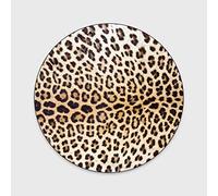 Rururug Tapis Rond Moderne Salon Canapé Tapis imprimé léopard Moderne et Sexy Lavable en Machine Anti Slip Chambre à Coucher Tapis d'Entrée Absorbant Antidérapant 100 cm