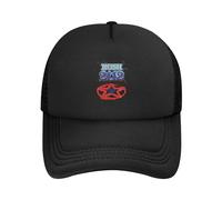 Rush-Adult Casquette de baseball en maille de couleur unie Rock Band 2112-Star Trucker Mesh Fitted Cap Merch réglable Snap-Back Dad Casquette de pêche pour homme Protection solaire Unisexe, Rush-10,