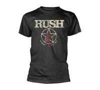 RUSH American Tour 1977 T-shirt pour homme Gris - Gris - XXX-Large