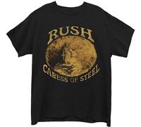 Rush Caress of Steel Black 2XL T-shirt