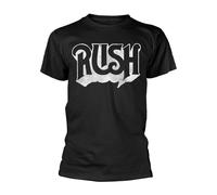 RUSH - DISTRESSED BLACK T-Shirt Small