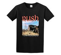 Rush Farewell to King Printed Unisex 100% Cotton Short-Sleeve T-Shirts Black S