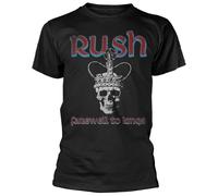 RUSH - FAREWELL TO KINGS BLACK T-Shirt X-Large