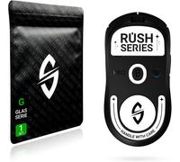 Rush Glass Glides Set for Logitech G PRO X Superlight 2-Ultra Fast and Soft,Polished,Rounded Edges,Enormous Durability-Replacement Mouse Feet,Skates-Mouse Accessories