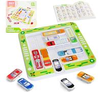 Rush Hour 360 Niveaux Jeu de Société Jeu de Puzzle de Logique de Stationnement de Logique D'embouteillage Jeux de Société Jeux éducatifs pour Garçons et Filles de Plus EE 6 Ans