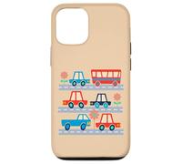 Rush Hour Véhicules de Transport rétro pour Enfants Voitures Camions Bus Coque pour iPhone 12/12 Pro