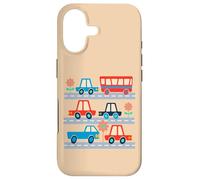 Rush Hour Véhicules de Transport rétro pour Enfants Voitures Camions Bus Coque pour iPhone 17