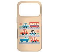 Rush Hour Véhicules de Transport rétro pour Enfants Voitures Camions Bus Coque pour iPhone 17 Pro