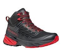Rush Mid GTX Chaussures de Trail Running Homme - Noir - Noir/Rouge (Black Red Gore Tex Shcm Free Dome), 43 EU EU