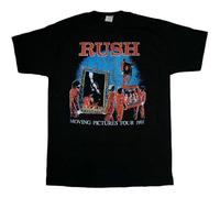 Rush - Moving Pictures - t Shirt Official t Shirt T-Shirt Black XXL