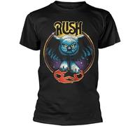 Rush Owl Star Tee T-Shirt Mens Unisex BlackM