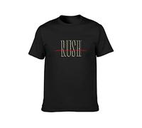 Rush Permanent Waves Rock Tour Merch Geddy Lee Tom Sawyer Men's T-Shirt Unisex Black Men Tees XXL