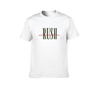 Rush Permanent Waves Rock Tour Merch Geddy Lee Tom Sawyer Men's T-Shirt Unisex White Men Tees XXL