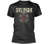 Rush T-shirt American Tour 1977 Grey L