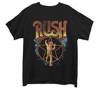 Rush Backstage Club T-shirt Starman Unisexe Noir Taille L