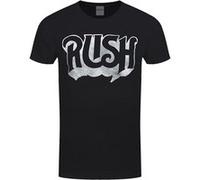 Rush - T-Shirt # XXL Unisex Black # Logo [Import]