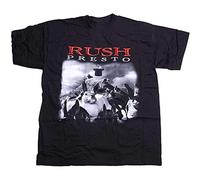 Rush T Shirt - Presto Cover 100% GEDDY Lee Prog Rock Alex LIFESON Black L