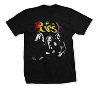 Rush - T-Shirt # S Unisex Black # Photo Stars [Import]