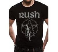 Rush - T-Shirt STARMAN - Unisexe (L) (Noir) - UTCI744 Noir G