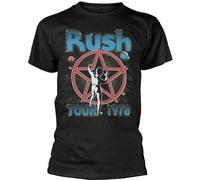 Rush - T-shirt "Vortex" pour homme/femme unie PH1095 (M) (Noir)
