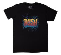 Rush 'Tour 74-75' (Noir) T-Shirt NOUVEAU