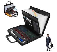 Rushclick File Folder, Rushclick Document File, Fireproof & Waterproof Files Folders Protects Fits A4/Letter Documents