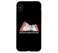 Rushmore Presidents Some Heads are Harder Than Other Funny Coque pour iPhone XS Max