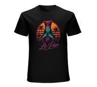 RUSHUI Lo Pan Retro Big Trouble in Little China John Carpenter 80'S Men's Short Sleeve T-Shirt Top Size M