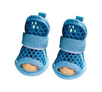 Rusimoly Bottes de Chien Protecteurs De Pattes Antidérapants Et Respirants | Chaussures Estivales En Mesh Canines Pour extérieur, , plage, randonnée, camping, trottoirs brûlants, marche, planchers en