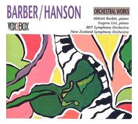 Ruskin - Barber/HansonSymphony in [Import]