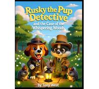 Rusky the Pup Detective and the Case of the Whispering Woods: Fear grows in the dark, but courage grows when we share our worries with friends.