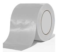 Rusoz Gaffer Argent De Réparation 75mm x 20m Ruban Adhésif Toilé Extra Fort Duct Tape Large d'étanchéité Imperméable en Tissu Coloré Pour Réparer, Consolider, Colmater, Connecter