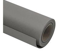 RUSPEPA Rouleau de Papier Kraft Gris Foncé - 44,5 cm x 30 m - Papier Recyclable Parfait pour l'Artisanat, l'Art, l'Emballage, l'Emballage, la Poste, l'Expédition, le Calage et les Colis