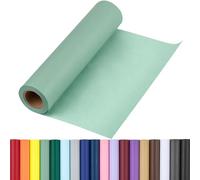RUSPEPA Rouleau de papier kraft vert sauge - 43,2 cm x 10 m - Papier recyclable parfait pour emballage, bricolage, conditionnement, revêtement de sol, colis de protection et bien plus encore
