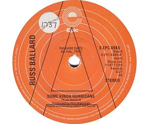 Russ Ballard - Some Kinda Hurricane 7 Inch (7" Vinyl 45) UK Epic 1977
