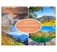 Rußbach am Pass Gschütt (Wandkalender 2026 DIN A3 quer), CALVENDO Monatskalender: Idyllische Bilder von Rußbach in der Region Dachstein West