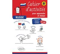 Russe. Cahier d'activités pour apprendre et réviser le russe. Activités basées sur les 5 compétences du CECRL. A1-A2. [avec fichiers audio]